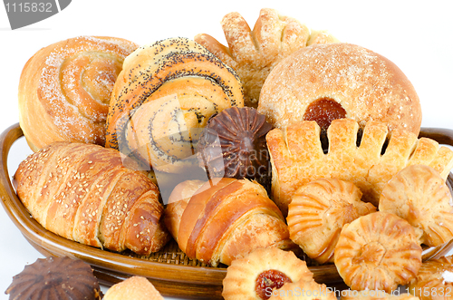 Image of Bakery foodstuffs set