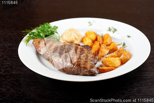 Image of Juicy beef steak