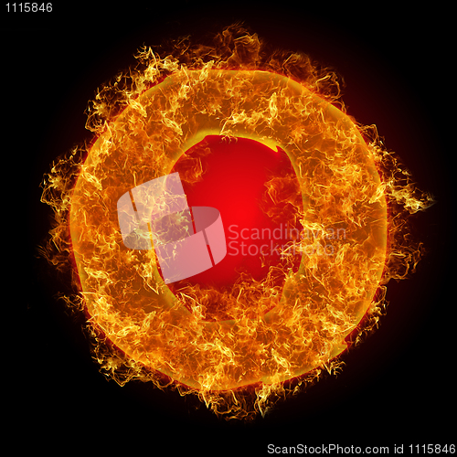 Image of Fire small letter O