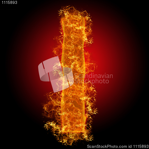 Image of Fire small letter L