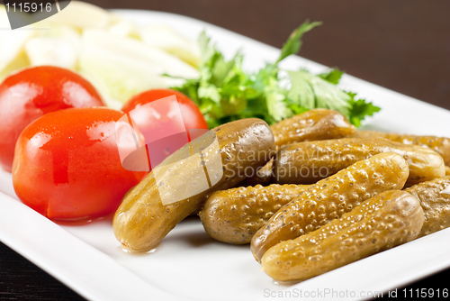 Image of pickled vegetables