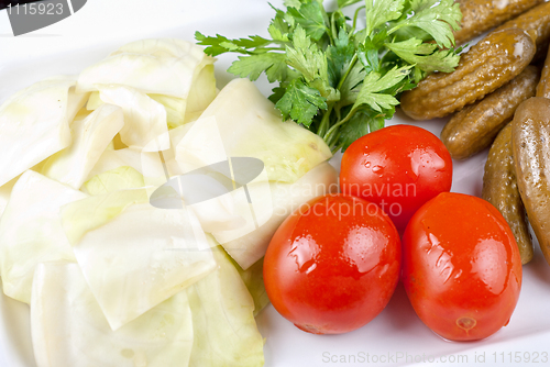 Image of pickled vegetables
