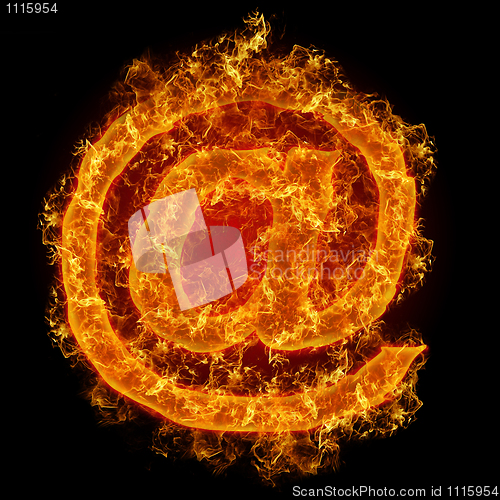 Image of Fire sign mail