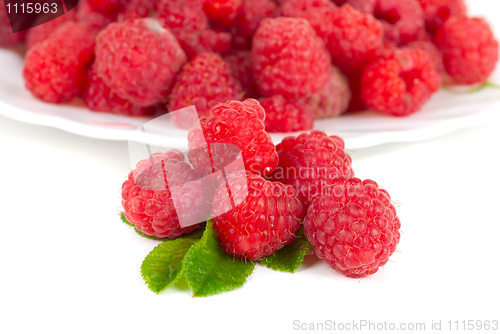 Image of fresh raspberry