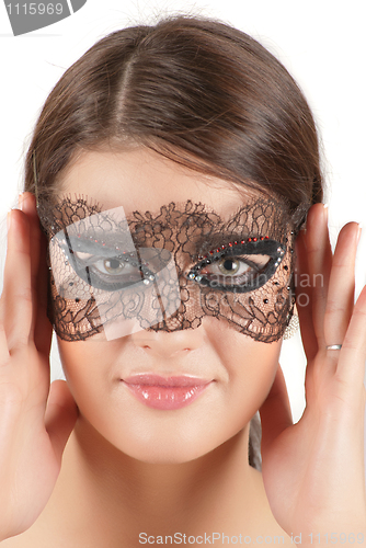 Image of girl at mask