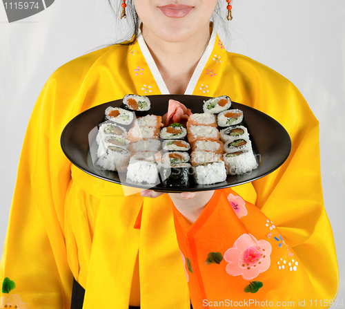 Image of sushi