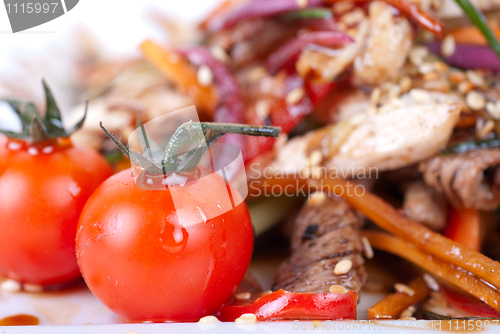 Image of Tasty appetizer of meat
