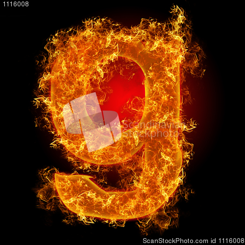 Image of Fire small letter G