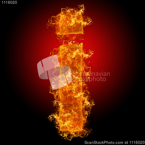 Image of Fire small letter I