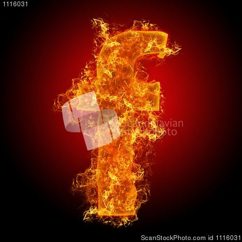 Image of Fire small letter F