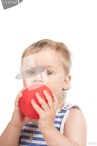 Image of boy with a ball