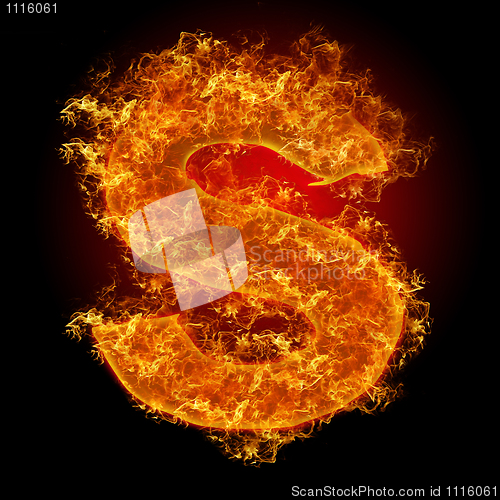 Image of Fire small letter S