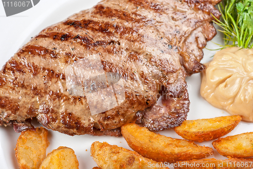 Image of Juicy beef steak