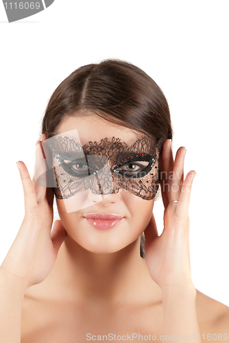 Image of girl at mask