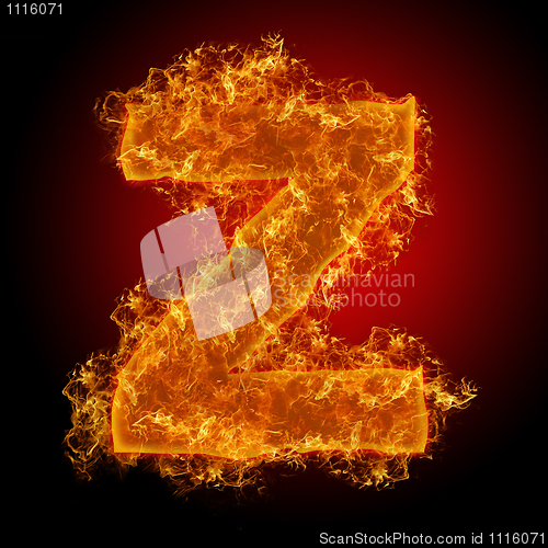 Image of Fire small letter Z