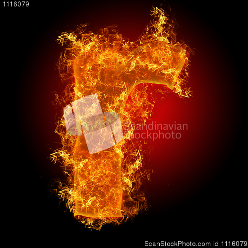 Image of Fire small letter R