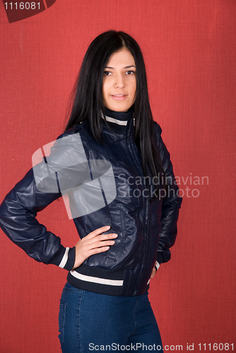 Image of girl at jacket