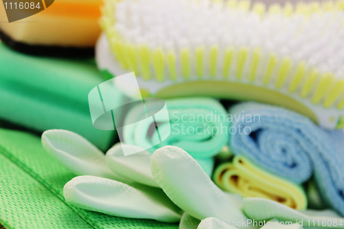 Image of cleaning supplies