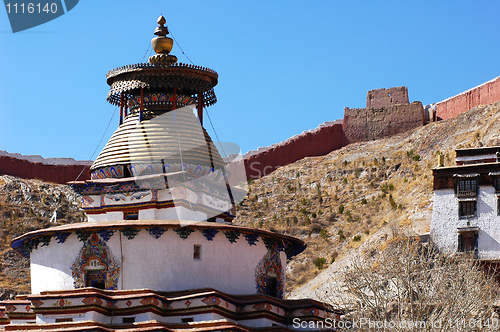 Image of Ancient lamasery in Tibet