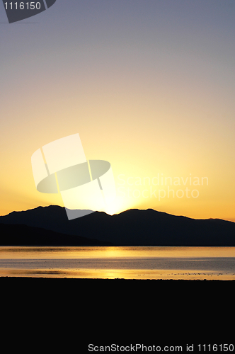 Image of Landscape of sunrise