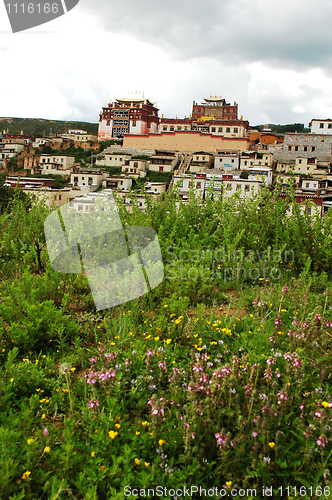 Image of Landscape of a famous lamasery