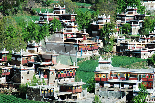 Image of Tibetan village