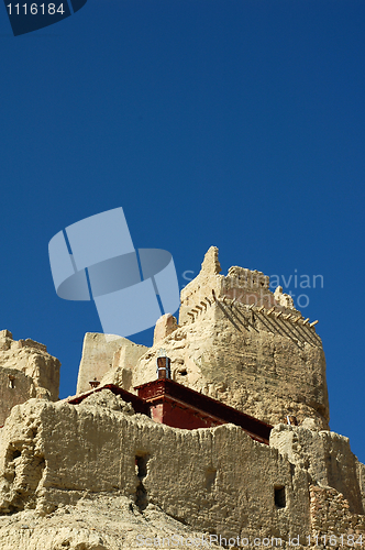 Image of Castle relics in Tibet