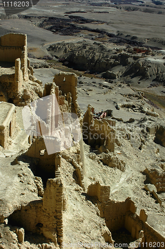 Image of Castle relics in Tibet