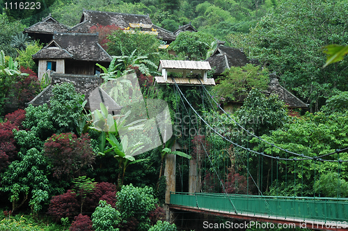 Image of Tropical village in Yunnan China