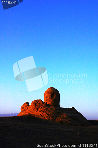 Image of Ancient castle in the desert