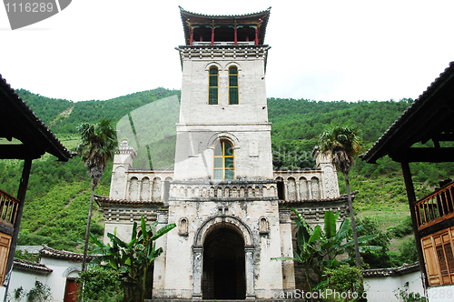 Image of Old church in Yunnan China