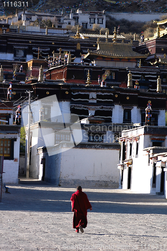 Image of Landmarks of a Tibetan lamasery