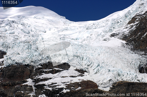 Image of Glacier in snow mountains