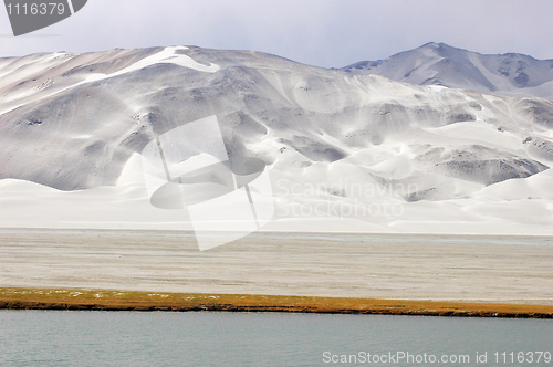 Image of Landscape of snow mountains