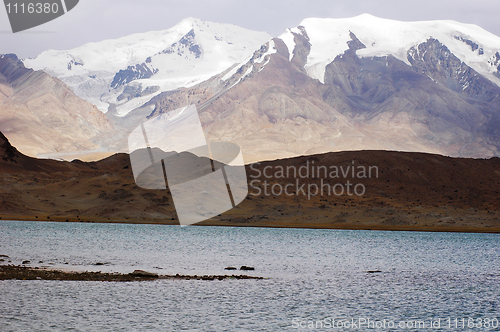 Image of Landscape of snow mountains