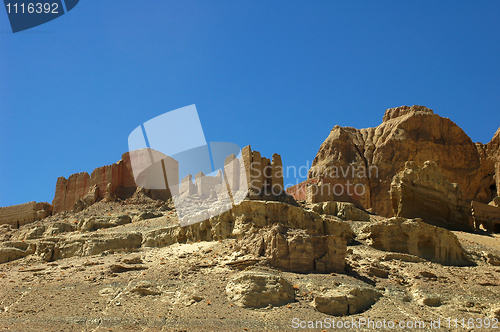 Image of Castle relics in Tibet