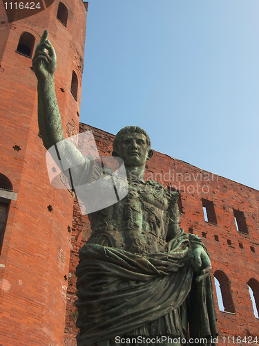 Image of Caesar Augustus statue
