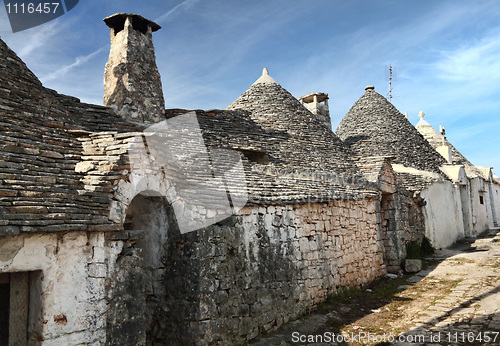 Image of trulli in alberobello