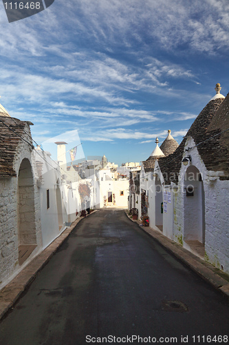 Image of trulli in alberobello