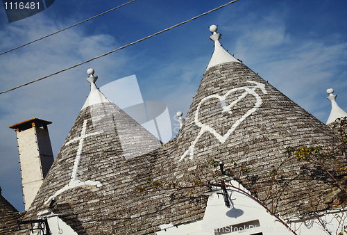 Image of symbol on trulli