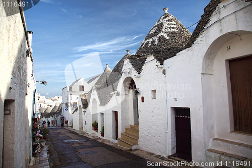 Image of trulli in alberobello