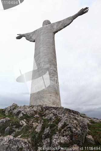 Image of huge christ