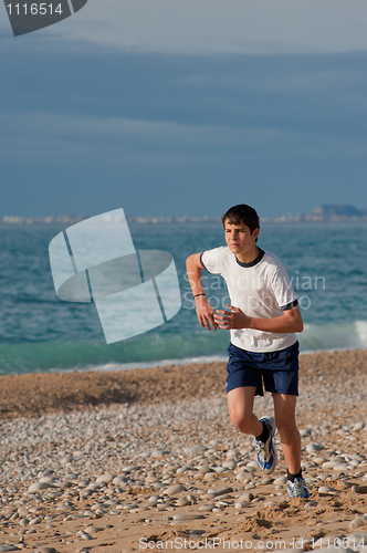 Image of Teenager jogging
