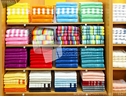 Image of Color towels