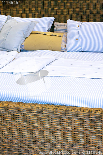 Image of Rattan bed