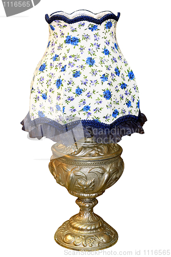 Image of Blue lamp