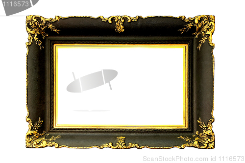 Image of Frame with gold