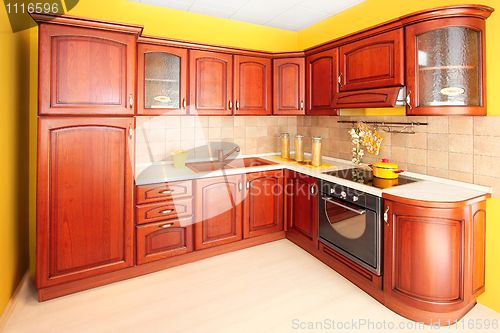 Image of Wooden kitchen 2