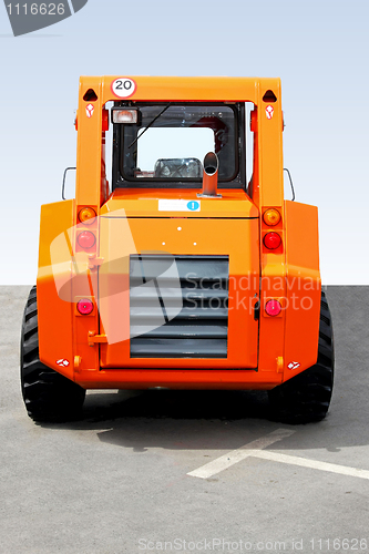 Image of Small digger rear