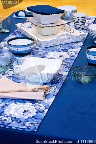 Image of Blue tabletop